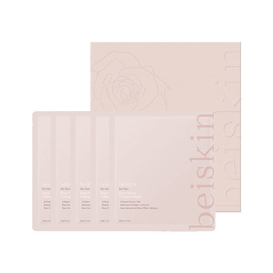 rose water collagen mask